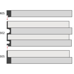 Молдинг DECOMASTER D305-84 ДМ (61*21*2900 мм)